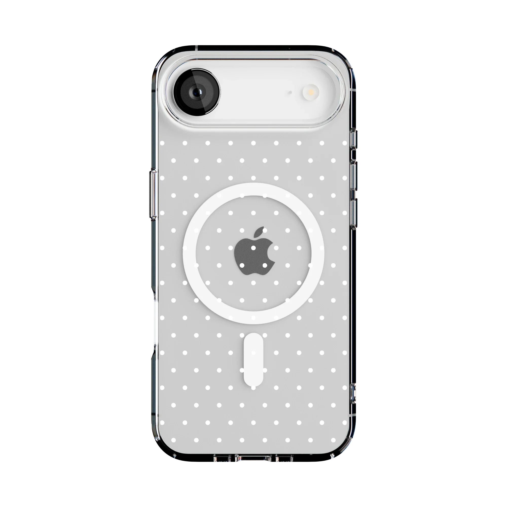 On the Dot | White Polka Dot Case