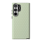 On the Dot | Green Polka Dot Case