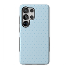 On the Dot | Blue Monochrome Polka Dot Case