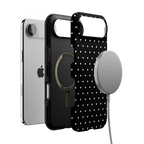 On the Dot | White Polka Dot Case