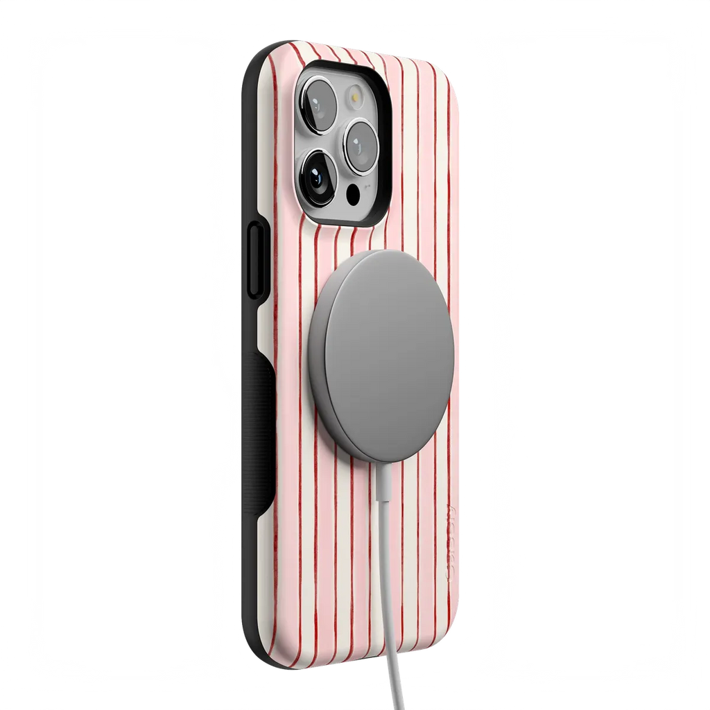Pretty in Pastel | Blush Stripes Case