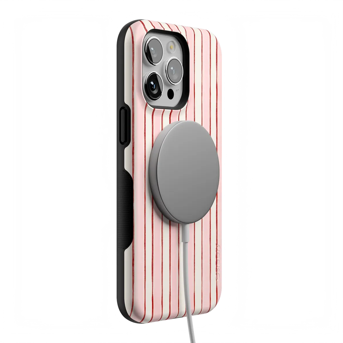 Pretty in Pastel | Blush Stripes Case