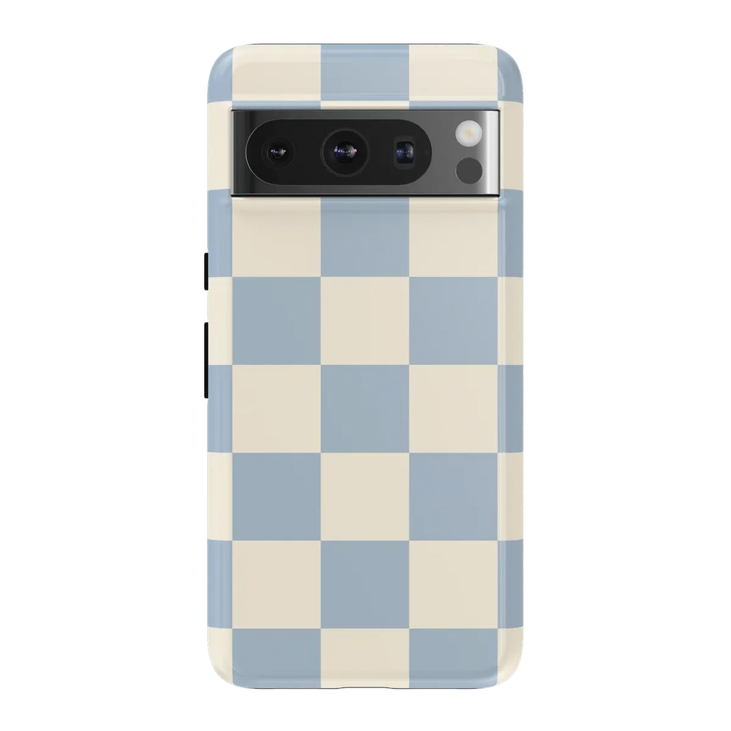 Fit Check | Light Blue Checkerboard Case