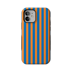 Go New York | Blue & Orange Stripes Case