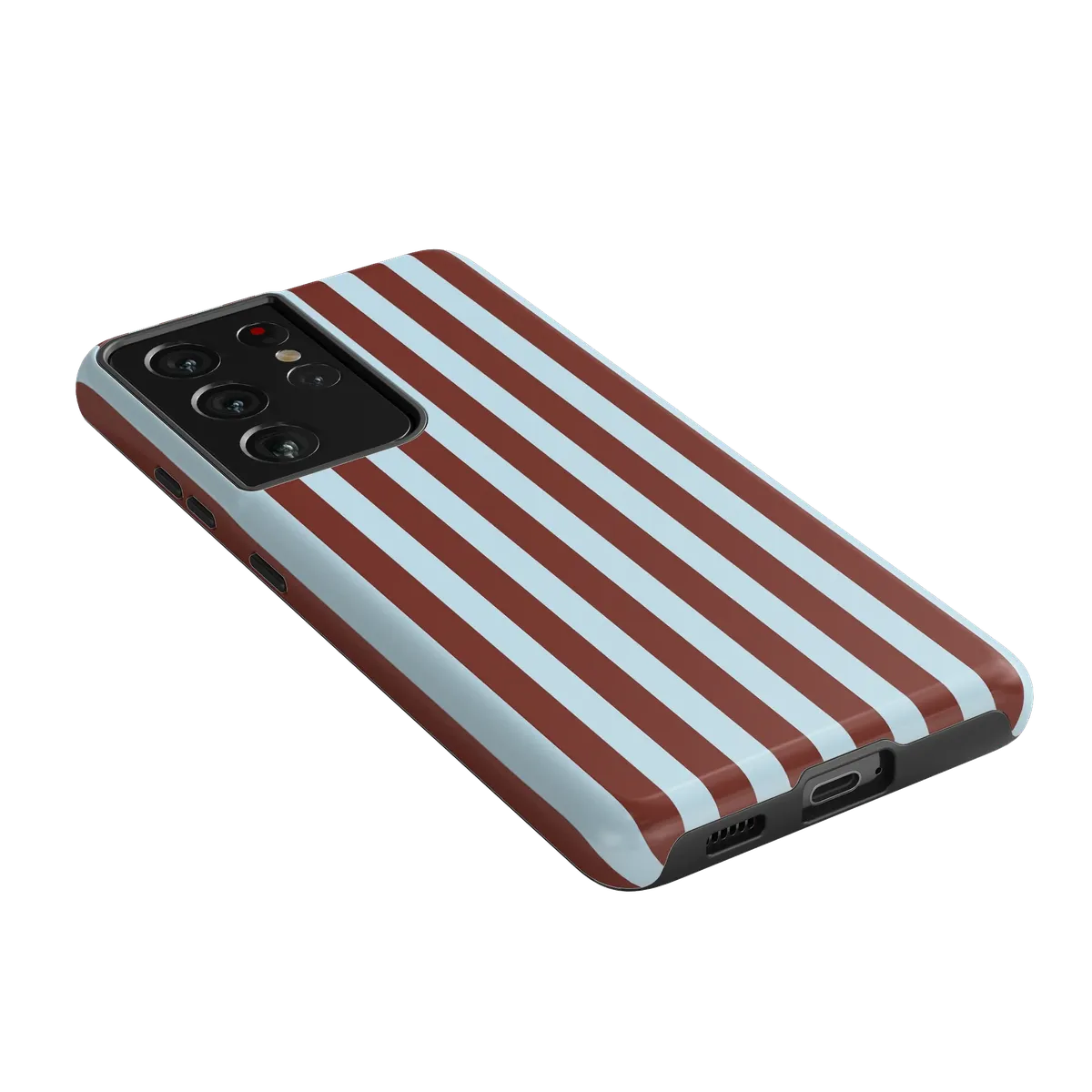 Sunday in Brooklyn | Blue Stripes Case