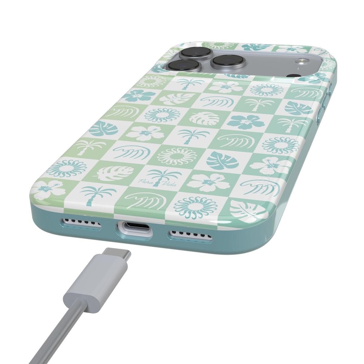 Coastal Checkers | Pura Vida Case