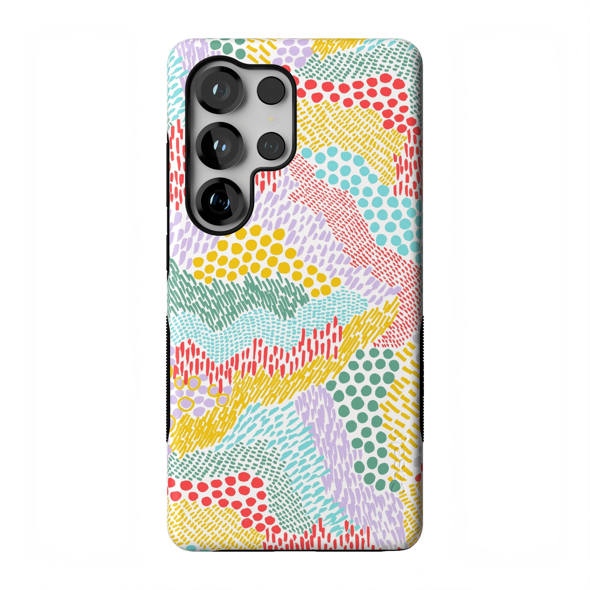 Color Me Happy | Pattern Colorblock Case