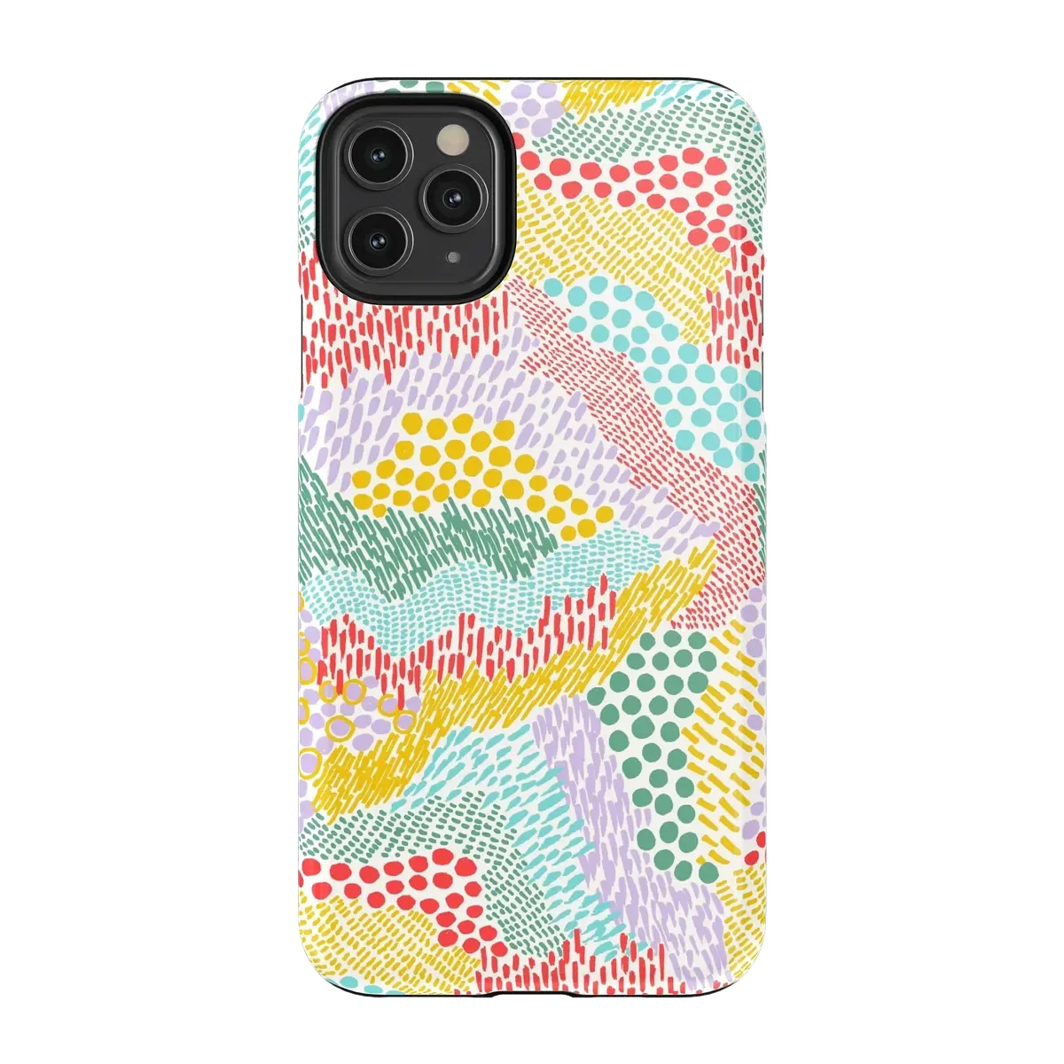 Color Me Happy | Pattern Colorblock Case