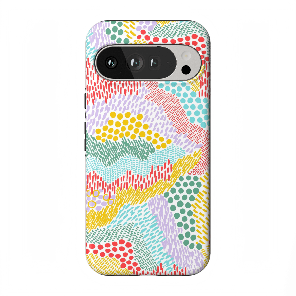 Color Me Happy | Pattern Colorblock Case