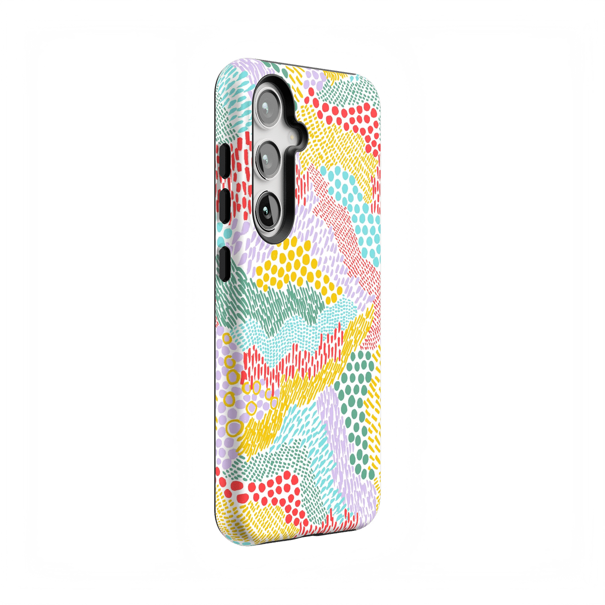 Color Me Happy | Pattern Colorblock Case
