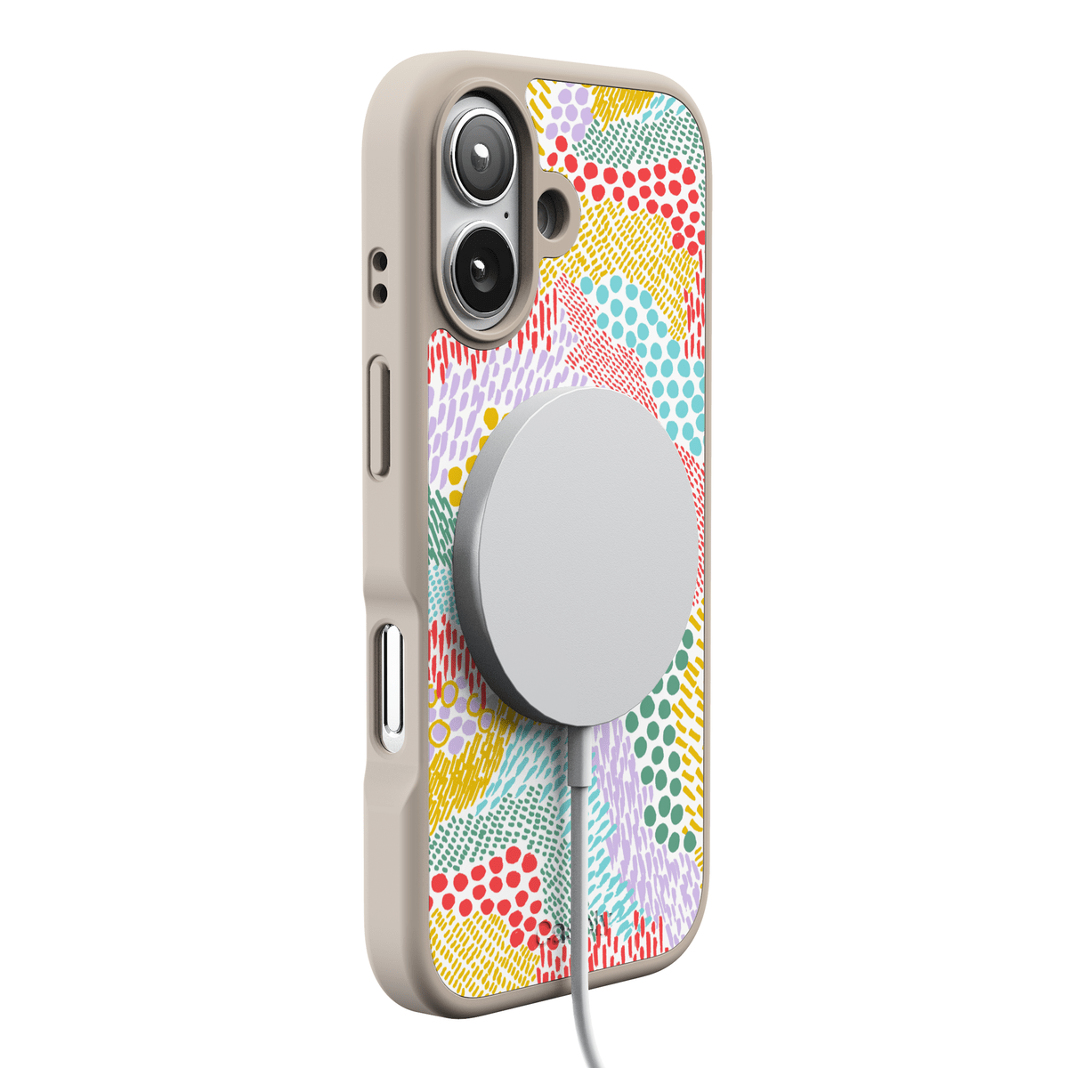 Color Me Happy | Pattern Colorblock Case