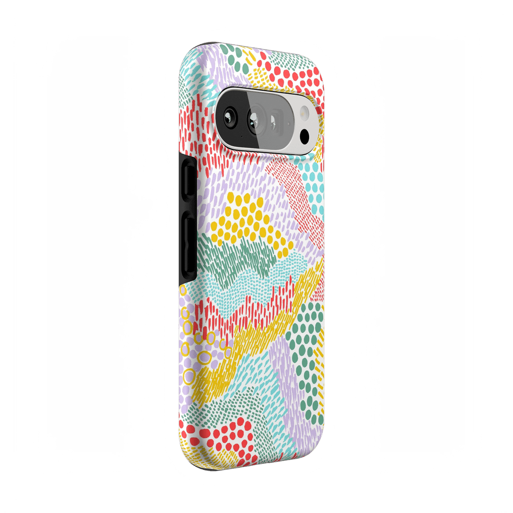 Color Me Happy | Pattern Colorblock Case