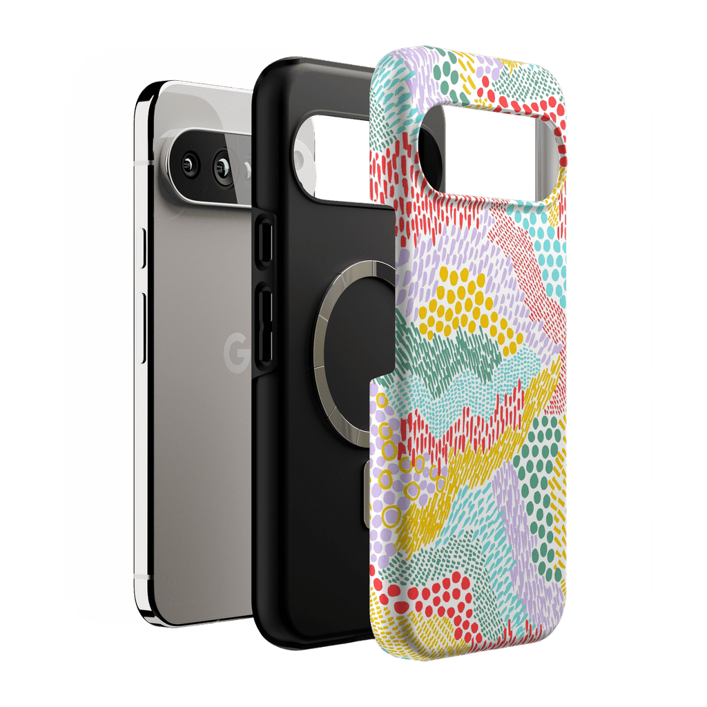 Color Me Happy | Pattern Colorblock Case