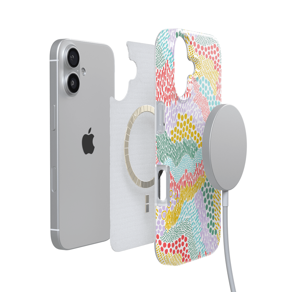 Color Me Happy | Pattern Colorblock Case