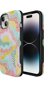 Color Me Happy | Pattern Colorblock Case