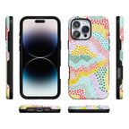 Color Me Happy | Pattern Colorblock Case