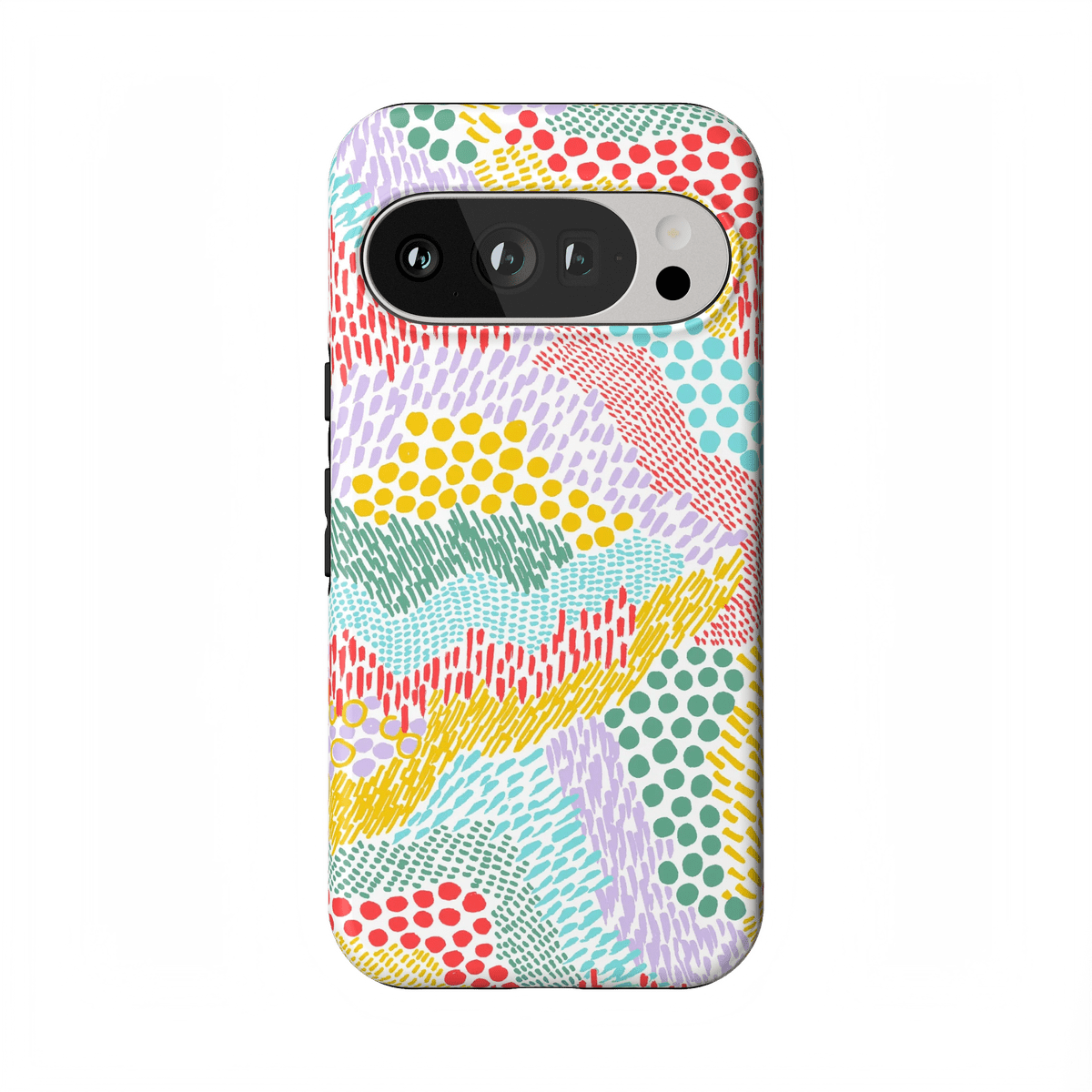 Color Me Happy | Pattern Colorblock Case