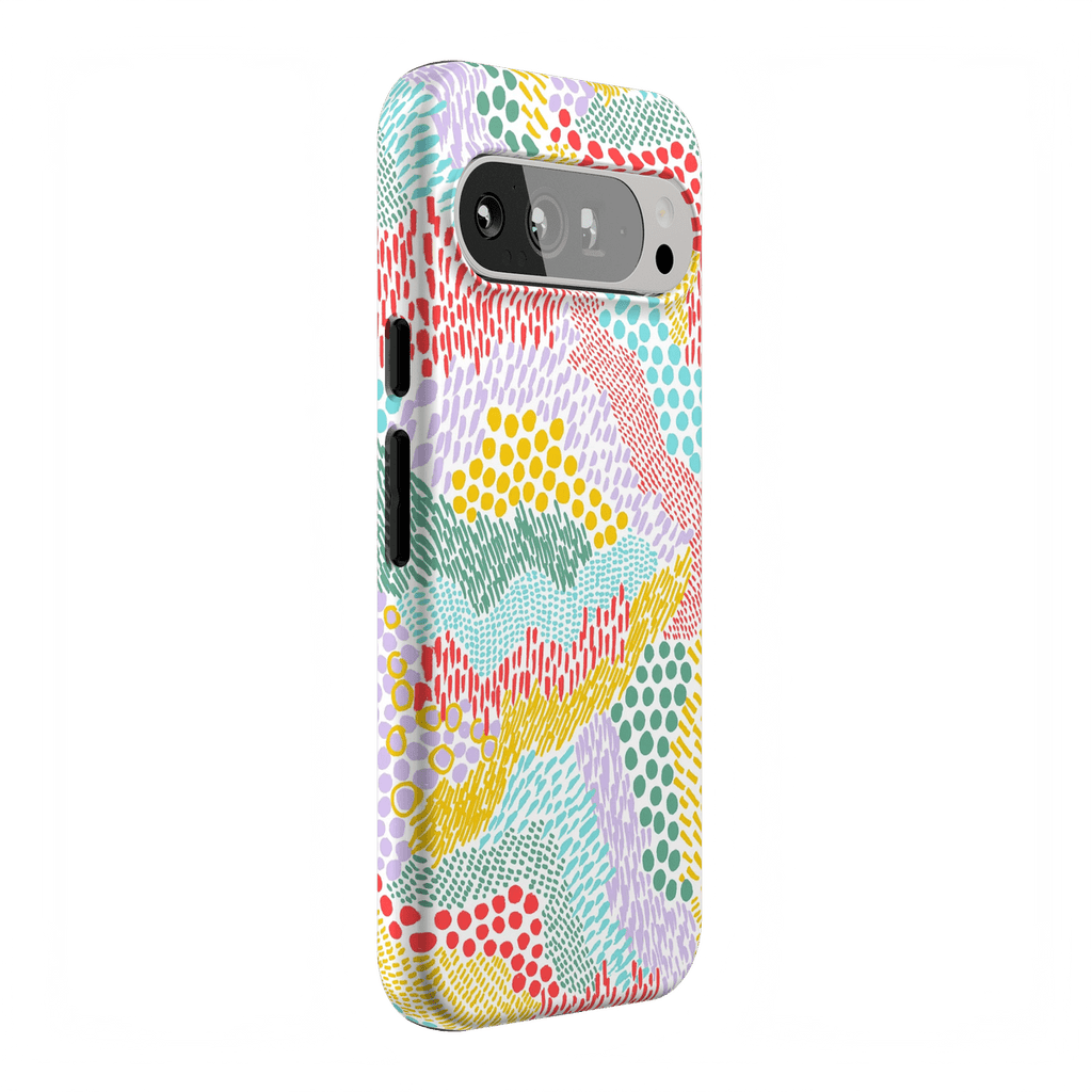 Color Me Happy | Pattern Colorblock Case