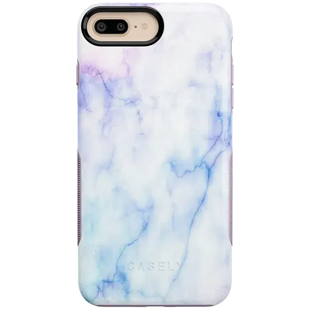 Cotton Candy | Blue & Purple Marble Case