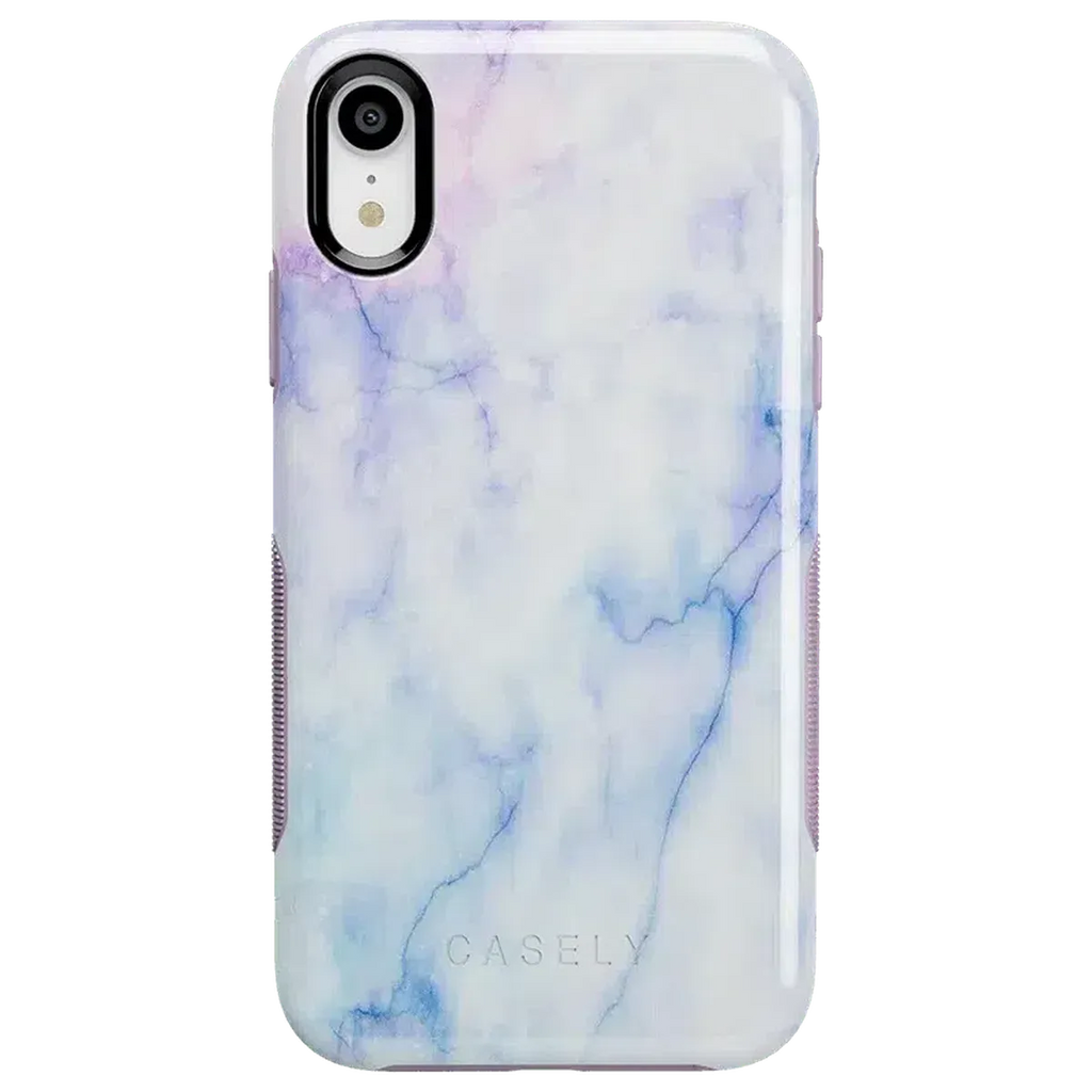 Cotton Candy | Blue & Purple Marble Case