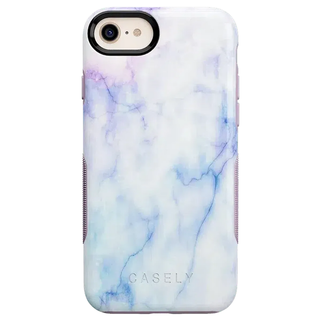 Cotton Candy | Blue & Purple Marble Case