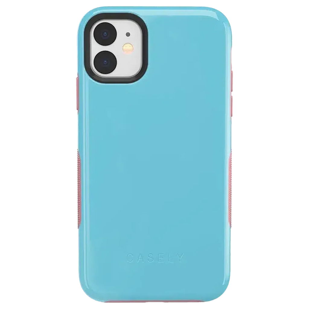 Cotton Candy Electric Blue on Pink | Ultra-Protective Bold Case