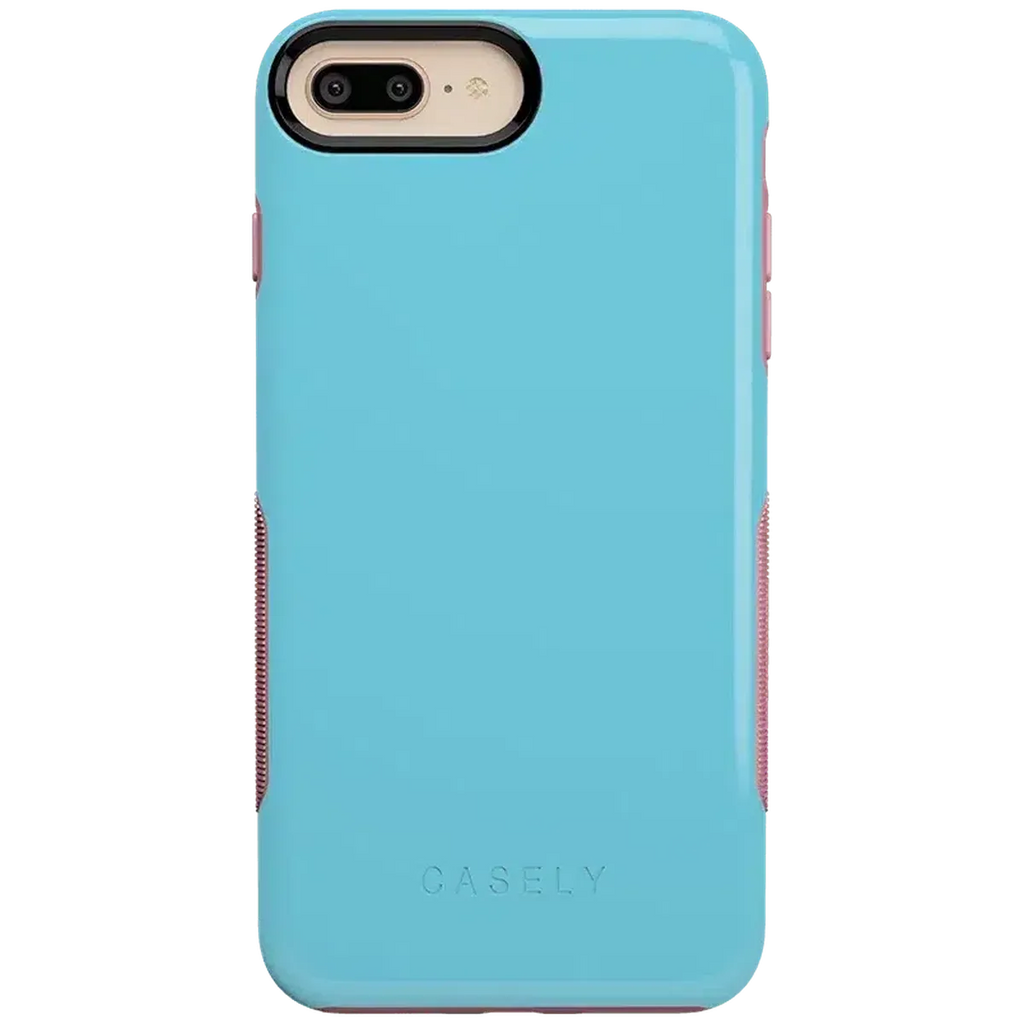 Cotton Candy Electric Blue on Pink | Ultra-Protective Bold Case