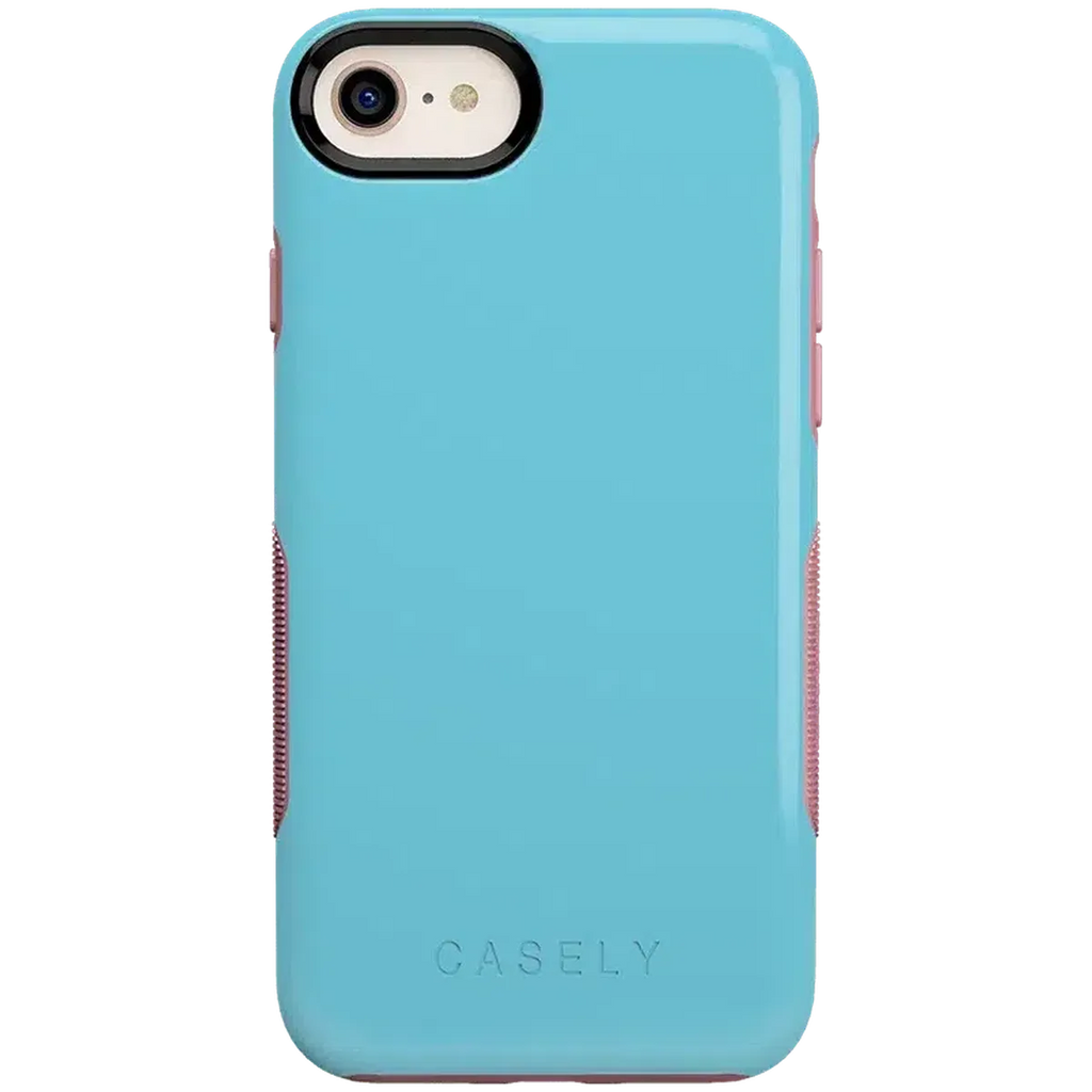 Cotton Candy Electric Blue on Pink | Ultra-Protective Bold Case