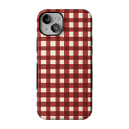 Checked Twice | Red Plaid Case