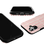 Pretty in Pastel | Blush Stripes Case