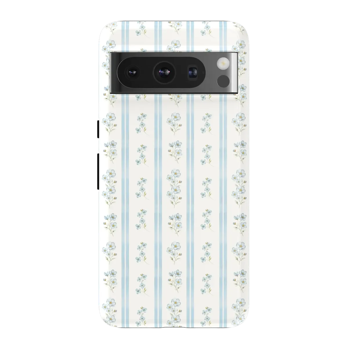 Cottage Stripe | Blue Floral Case