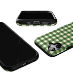 Checked Twice | Green Plaid Case