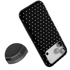 On the Dot | White Polka Dot Case