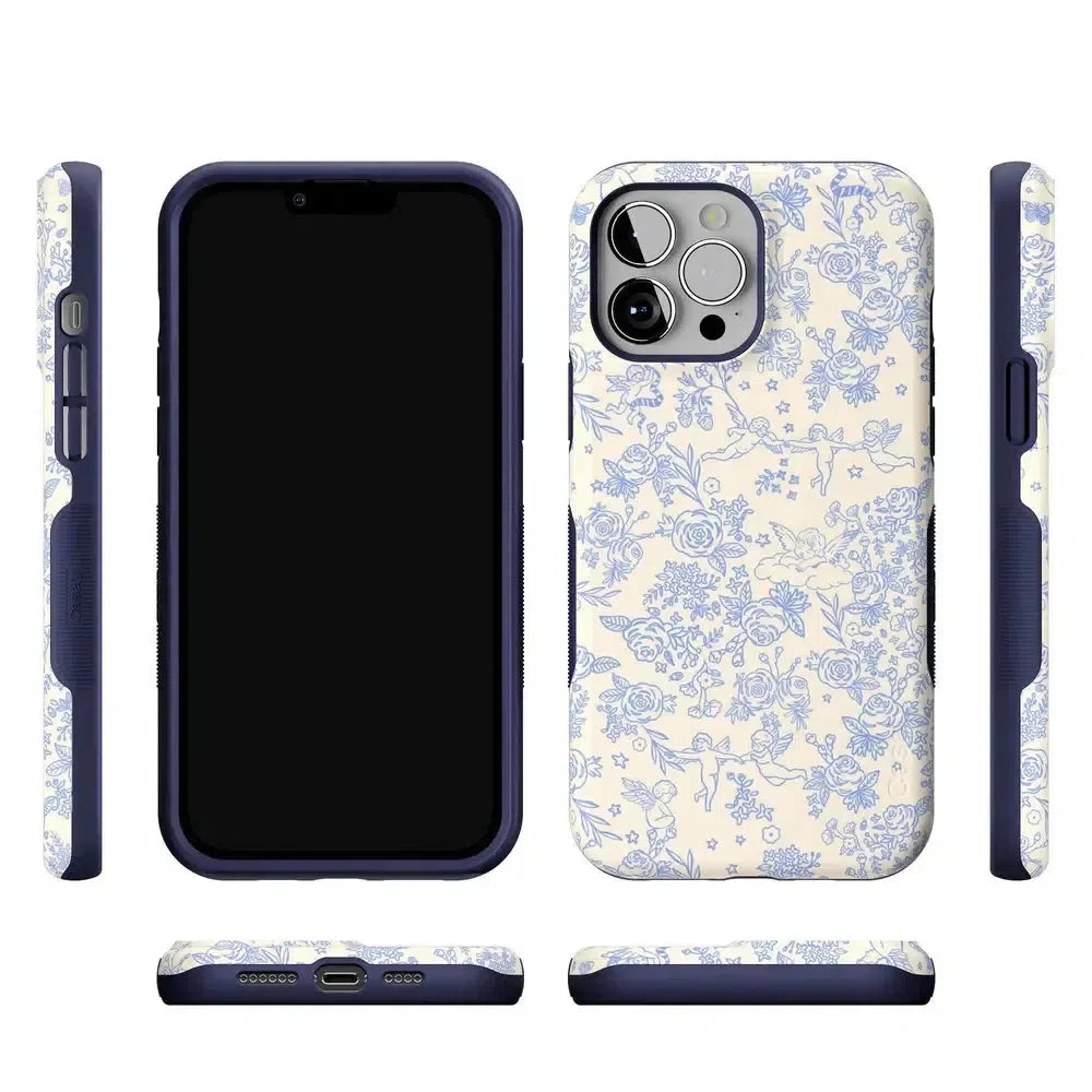 Cupid's Canvas | Periwinkle Floral Case