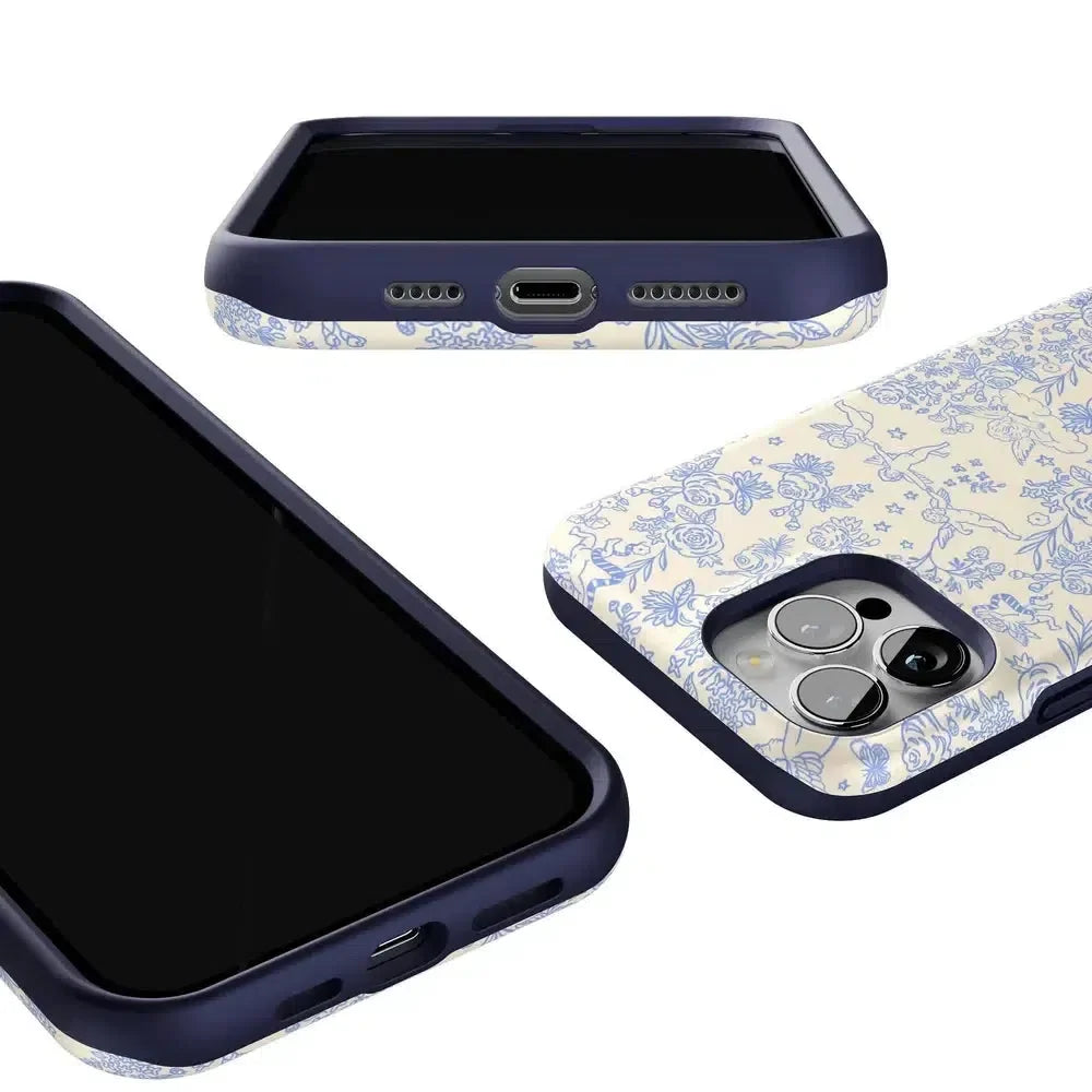 Cupid's Canvas | Periwinkle Floral Case