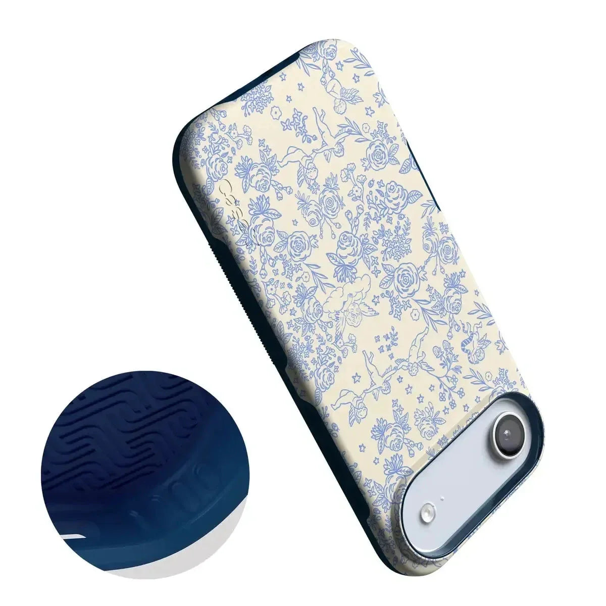 Cupid's Canvas | Periwinkle Floral Case