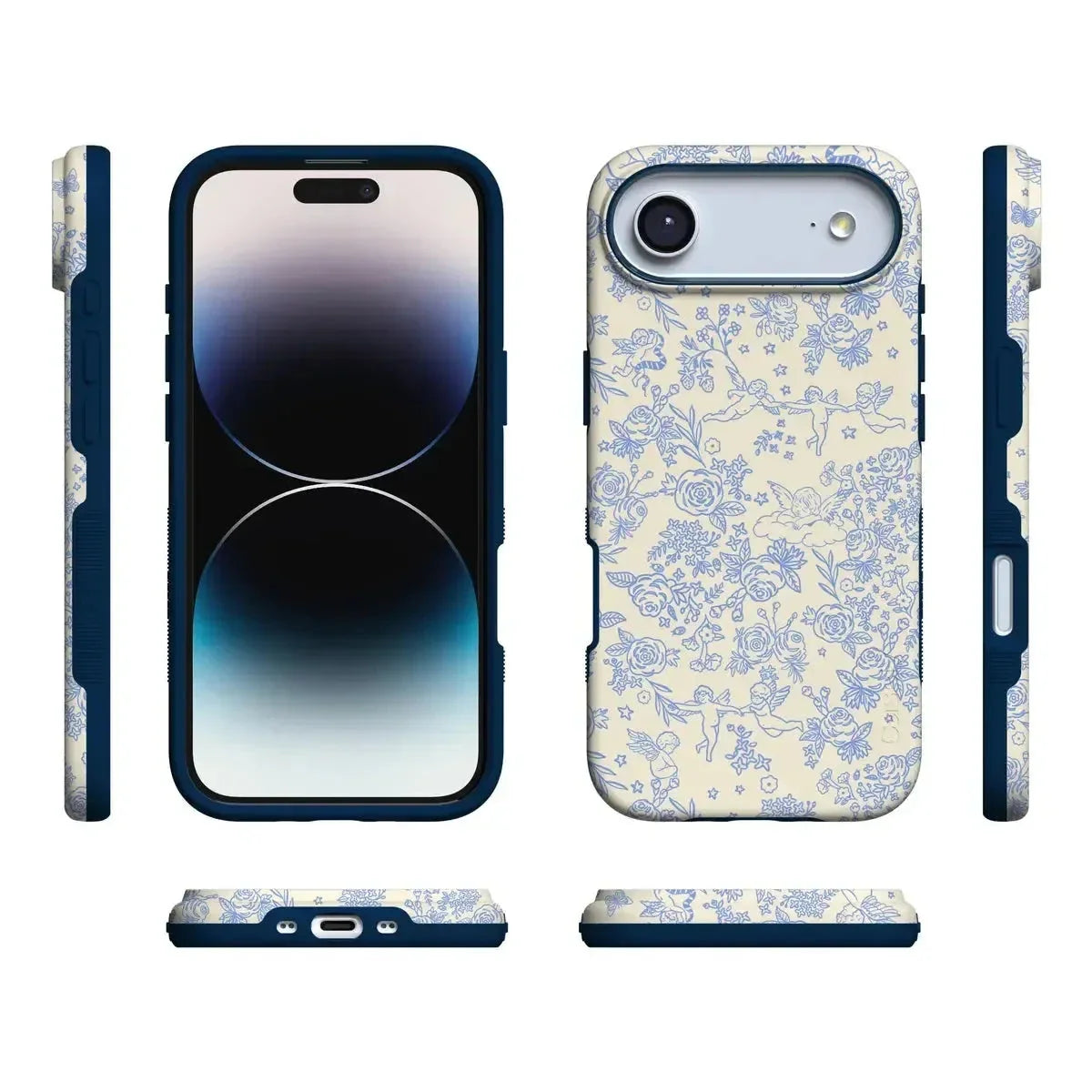 Cupid's Canvas | Periwinkle Floral Case