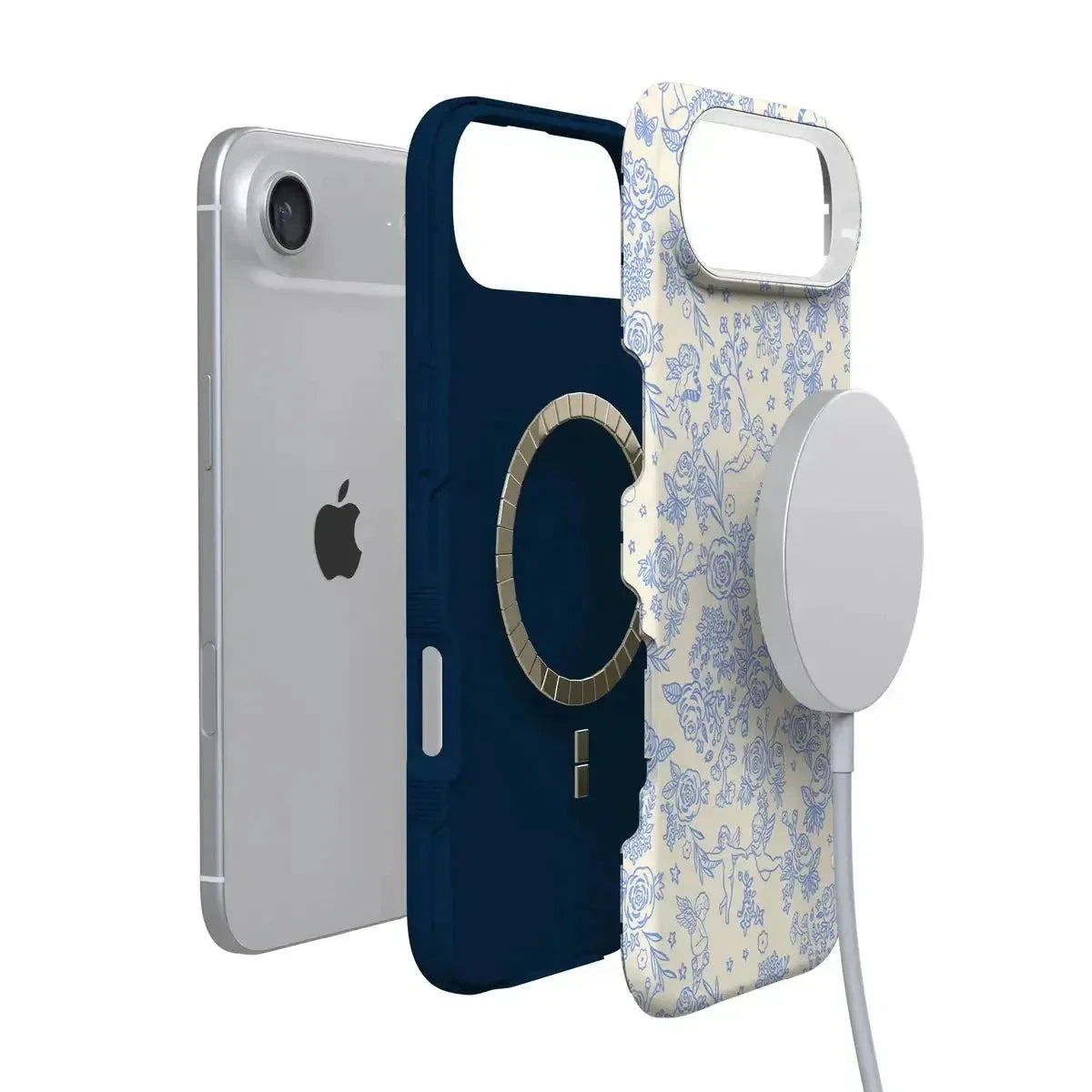 Cupid's Canvas | Periwinkle Floral Case