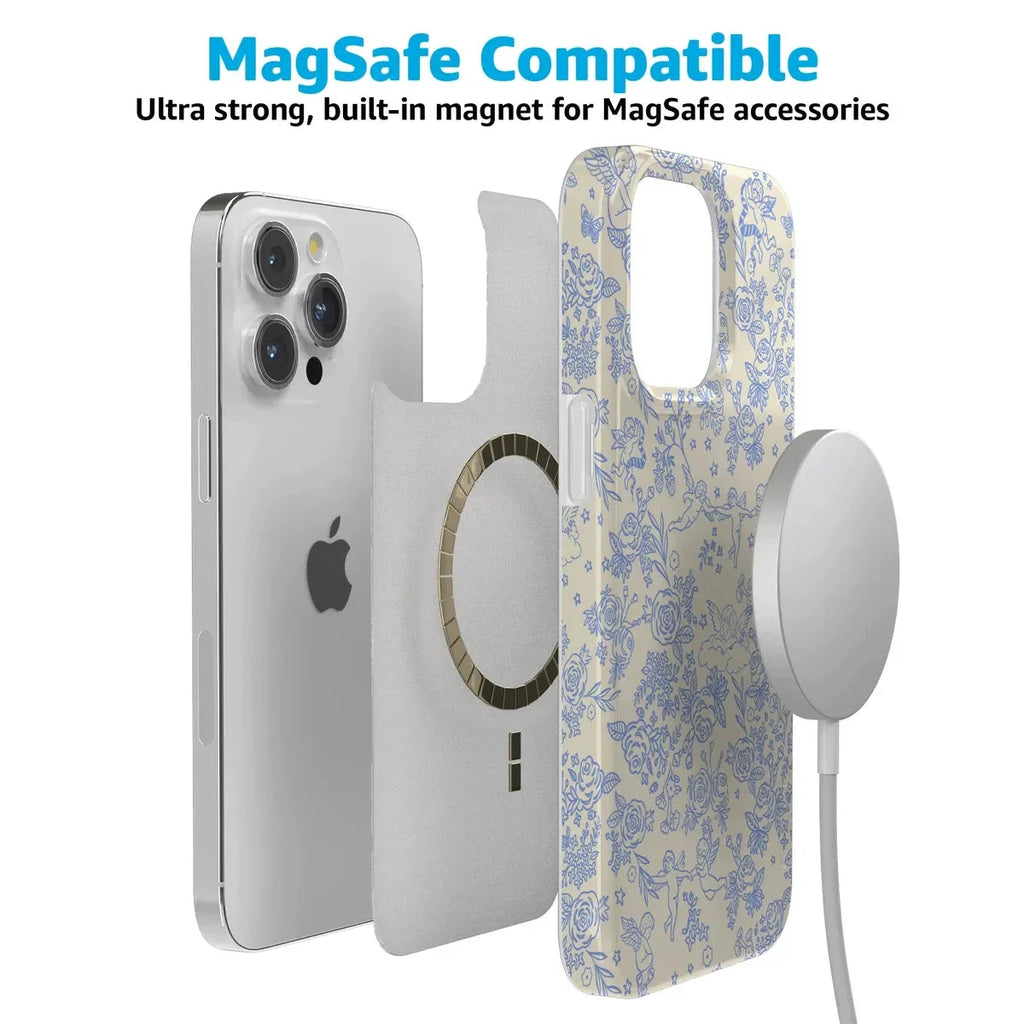 Cupid's Canvas | Periwinkle Floral Case