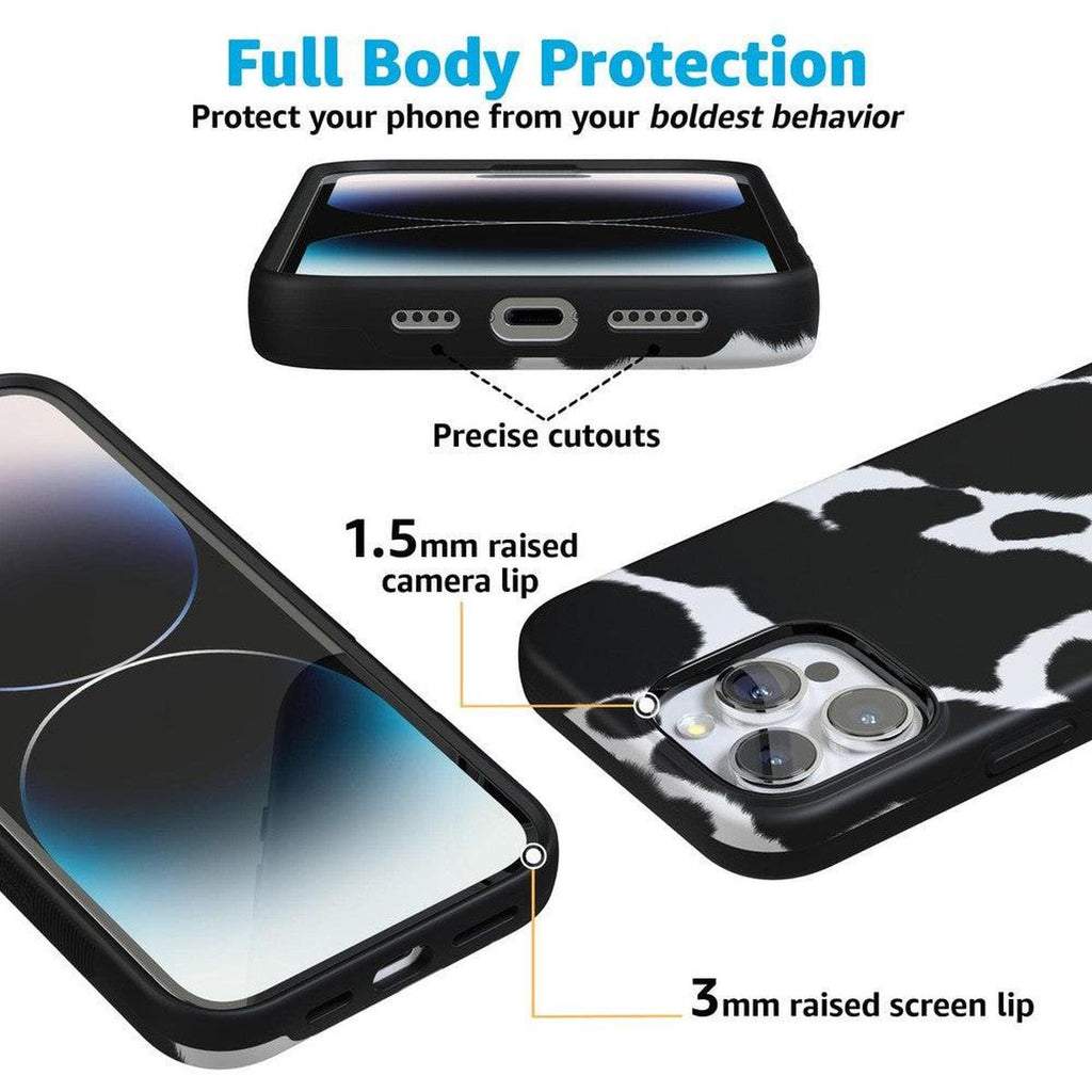 Current MOOd | Cow Print Case