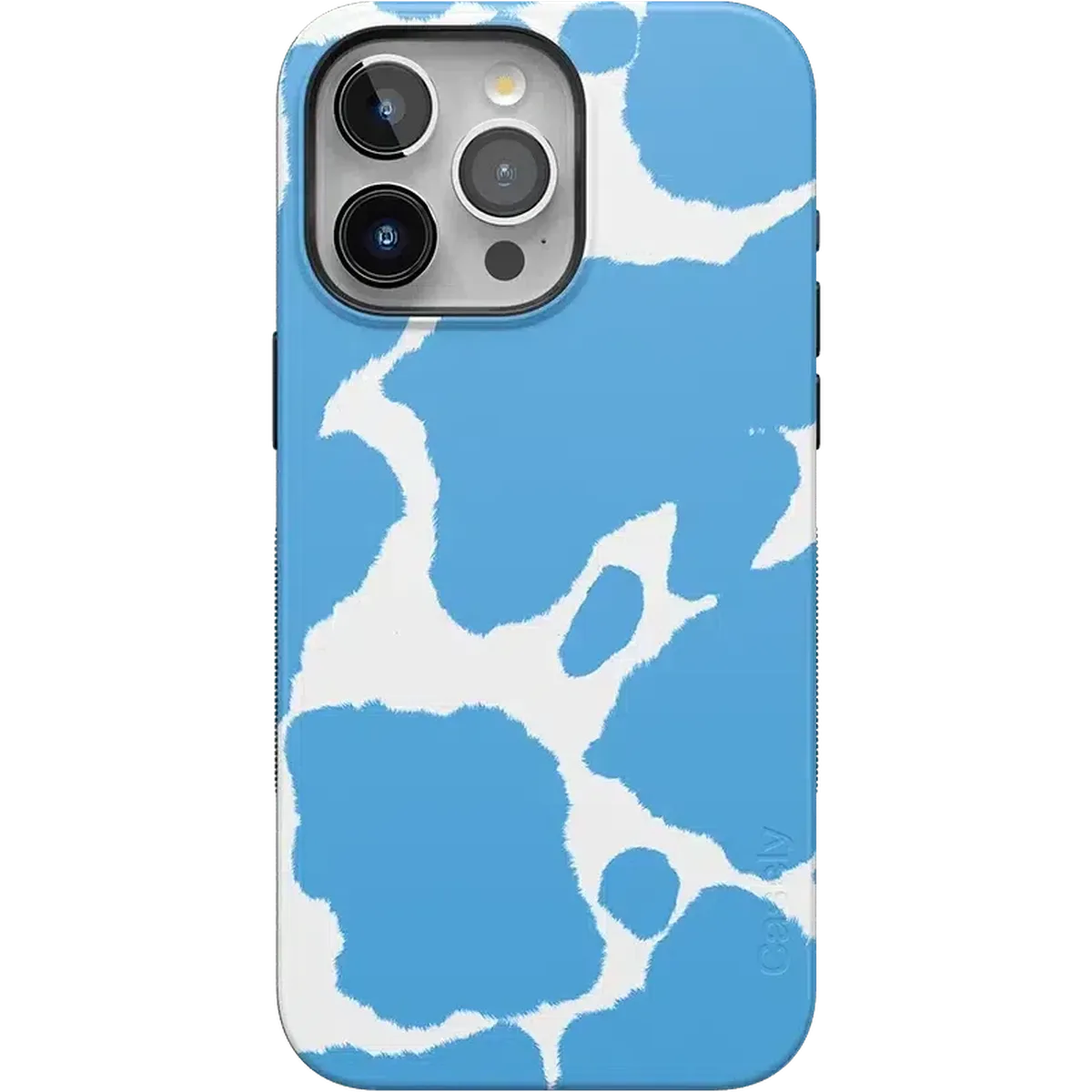 Current MOOd | Light Blue Cow Print Case
