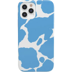 Current MOOd | Light Blue Cow Print Case
