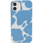 Current MOOd | Light Blue Cow Print Case