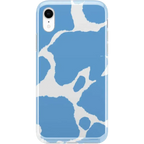 Current MOOd | Light Blue Cow Print Case