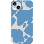 Current MOOd | Light Blue Cow Print Case