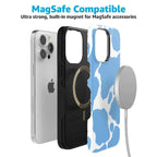 Current MOOd | Light Blue Cow Print Case