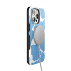 Current MOOd | Light Blue Cow Print Case