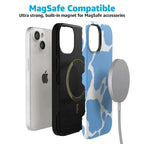 Current MOOd | Light Blue Cow Print Case