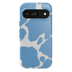 Current MOOd | Light Blue Cow Print Google Pixel Case