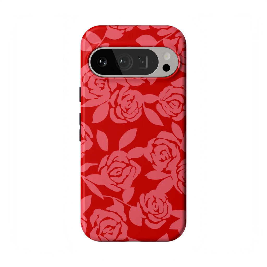 Final Rose | Red & Pink Floral Case